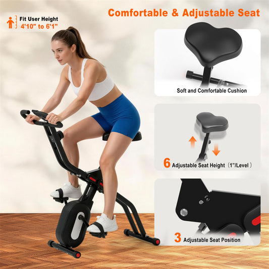 HOTWAVE Slide Rail Exercise Bike