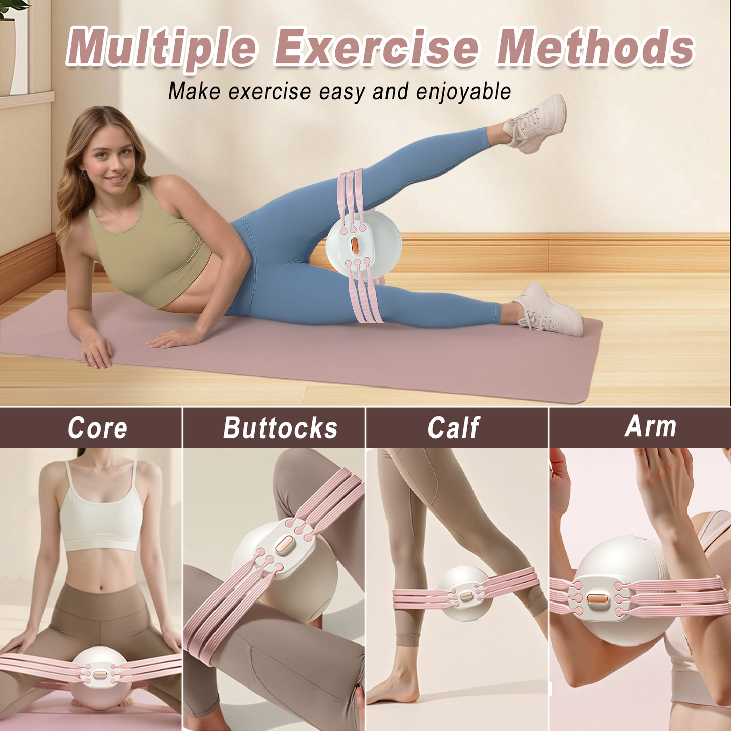 Thigh Master | All-New 3-in-1 Pelvic Floor Exercise Devices