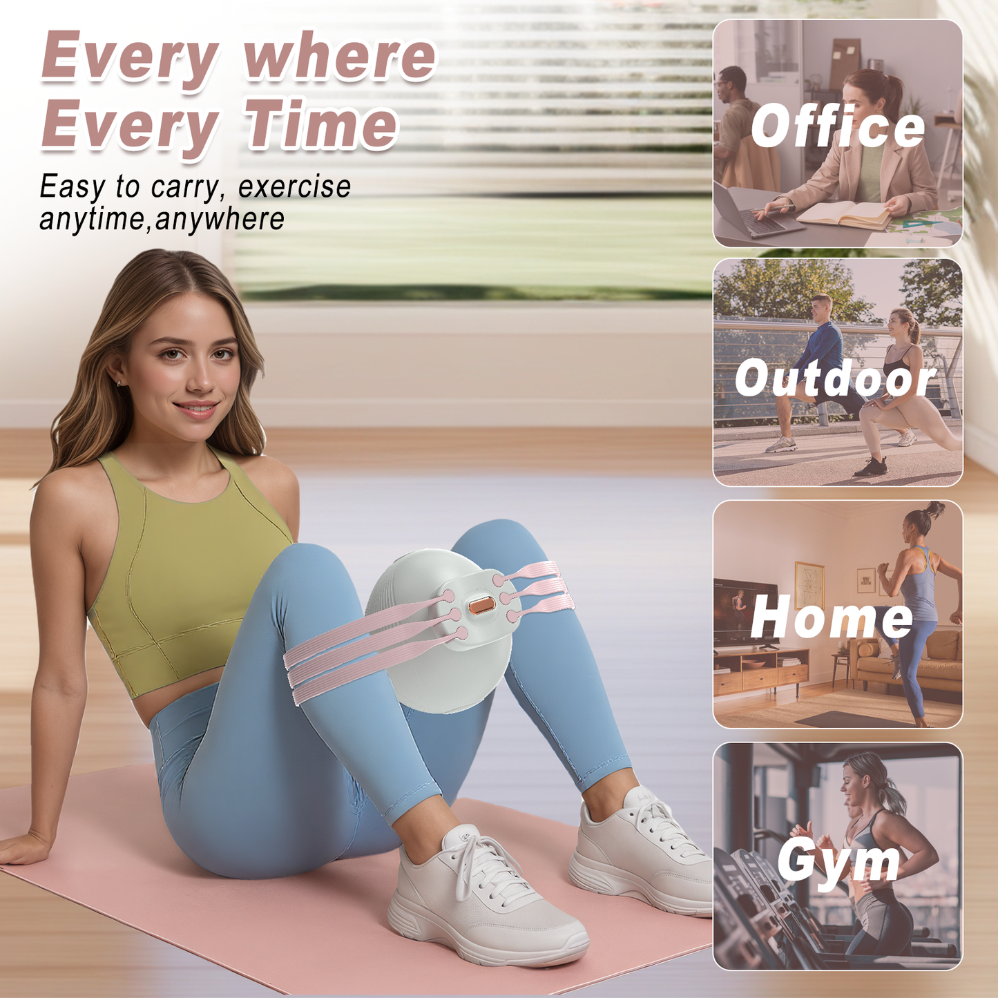 Thigh Master | All-New 3-in-1 Pelvic Floor Exercise Devices