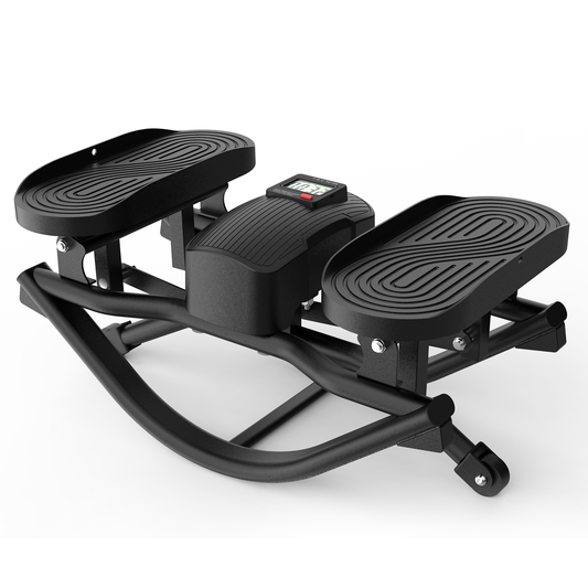 Rock Stepper - New Generation Aerobic Fitness Equipment with 350lbs Load Capacity for Indoor Outdoor Use No Installation Needed