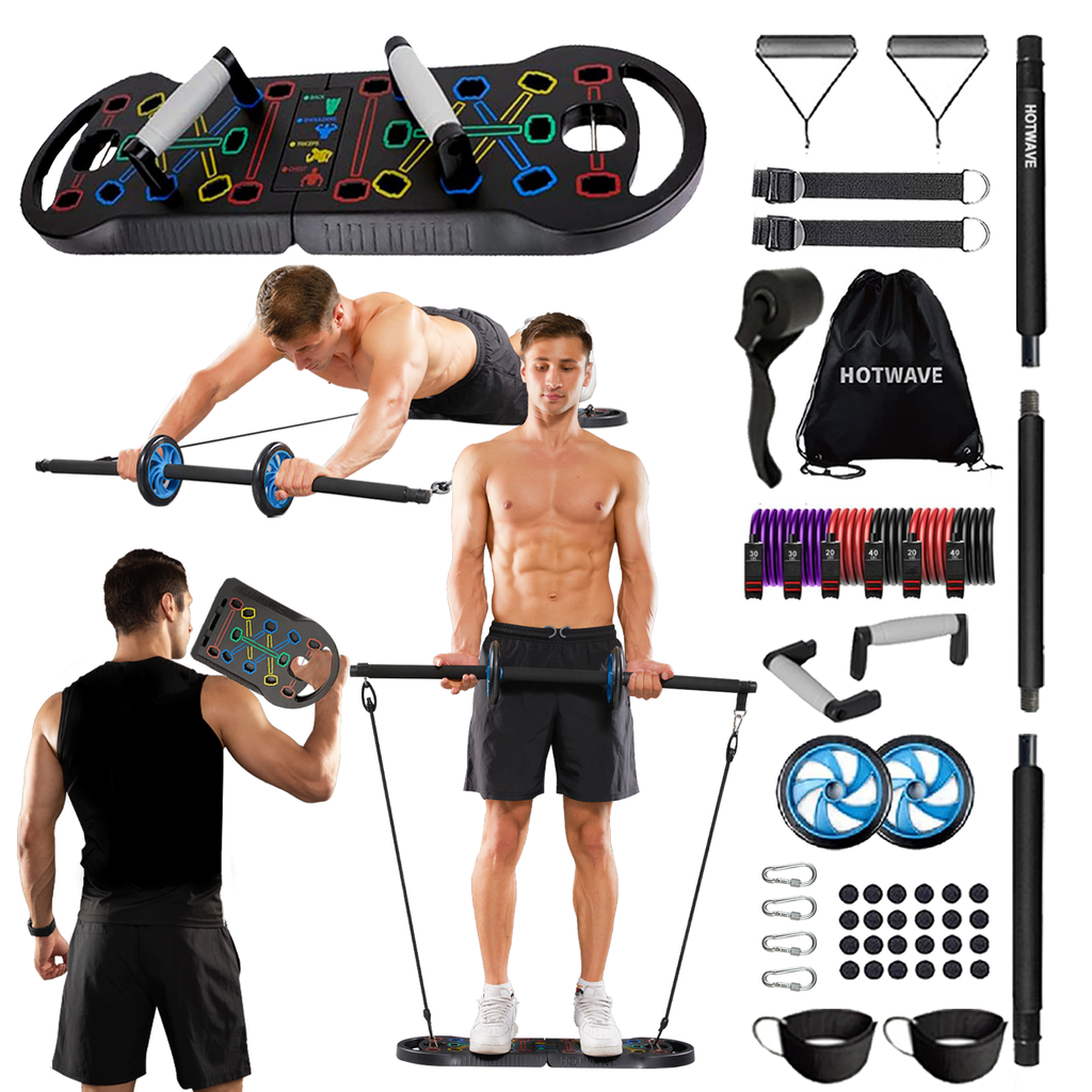 HOTWAVE Push up board 40lbs bands (x 2)-accessories
