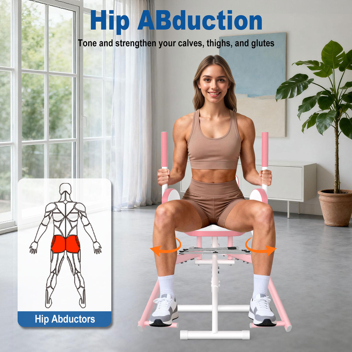 HOTWAVE Hip Abductor & Thigh Toner