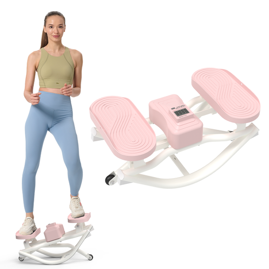 RockStepper - New Generation Aerobic Fitness Equipment with 350lbs Load Capacity for Indoor Outdoor Use No Installation Needed