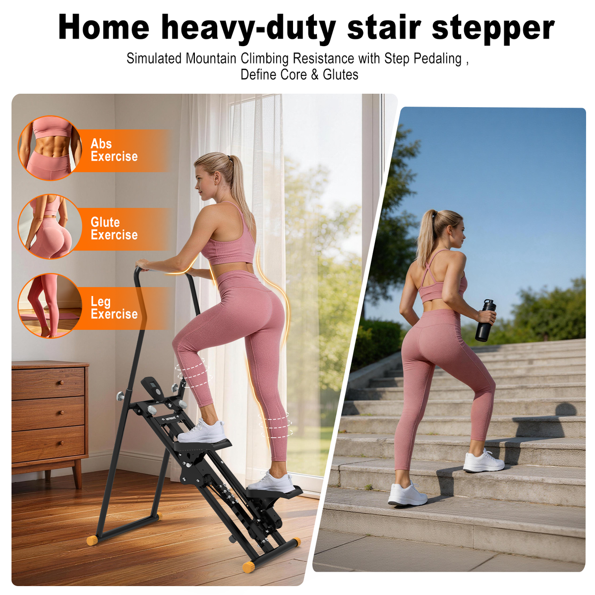 HOTWAVE Stair Stepper & Vertical Climber
