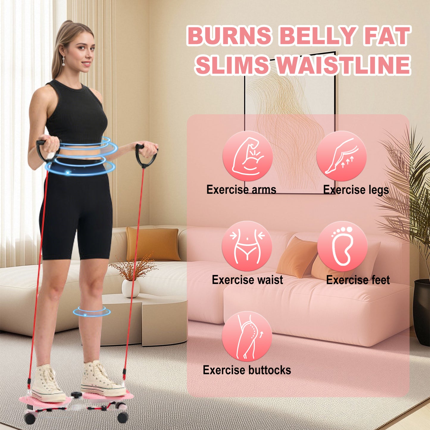 Waist Twister Board Home Fitness Shaping Plate