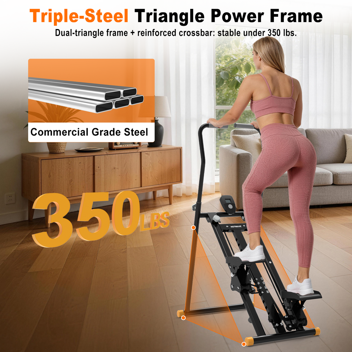 HOTWAVE Stair Stepper & Vertical Climber