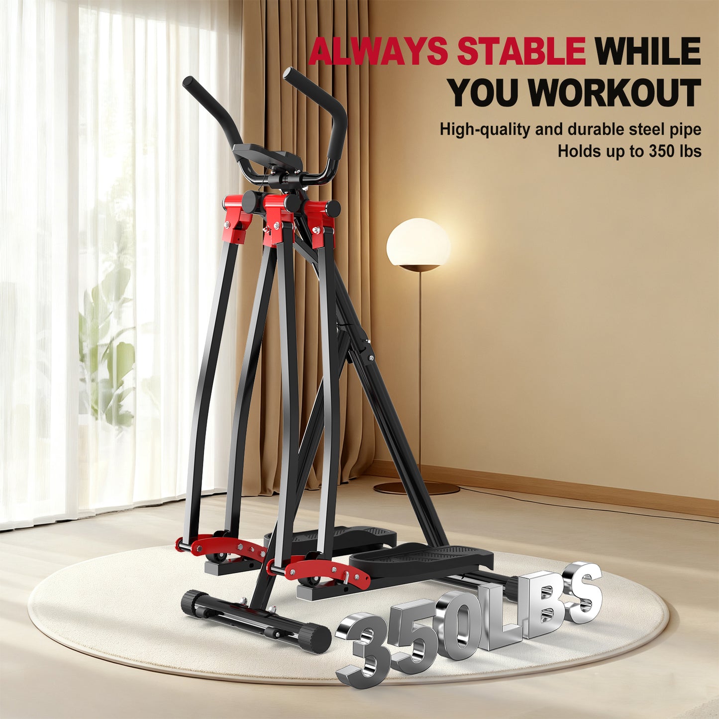 Spacewalker-Space Walker Exercise Machine - Air Walker Elliptical Trainer for Home Use