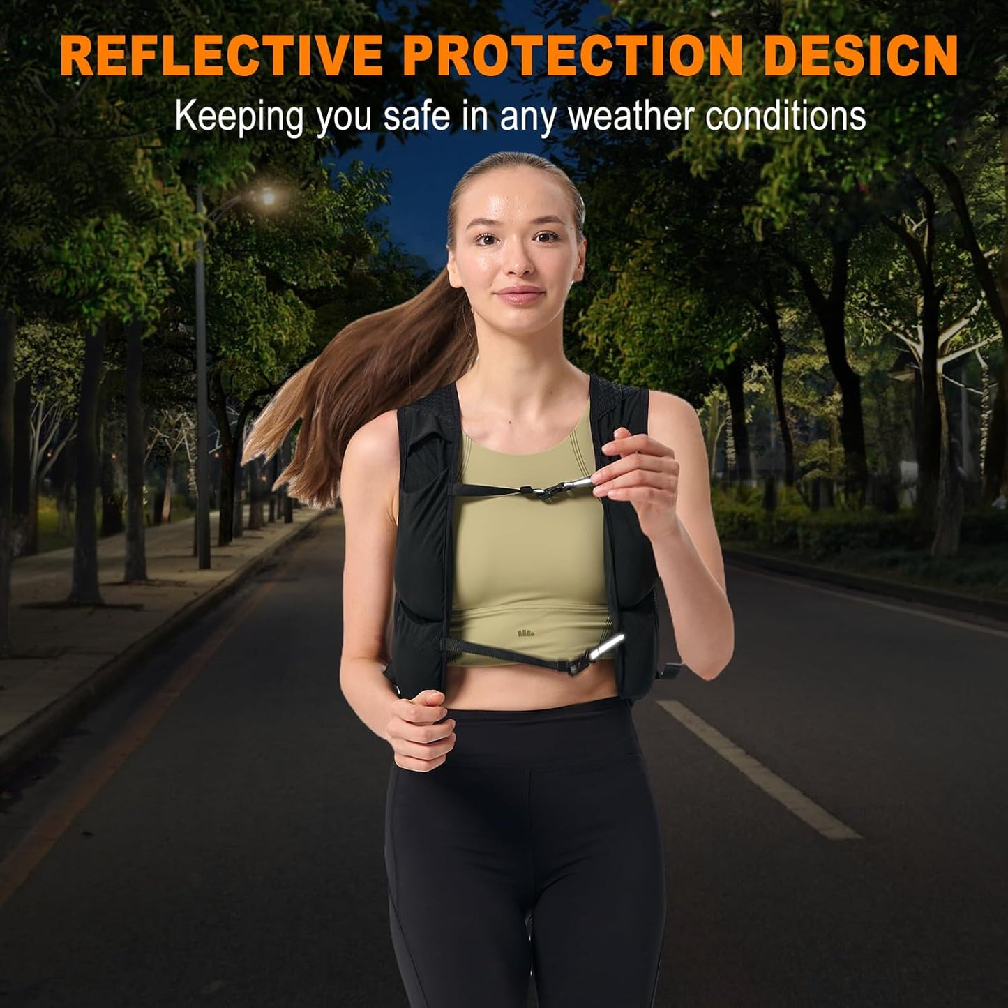HOTWAVE Weight Vest with Reflective