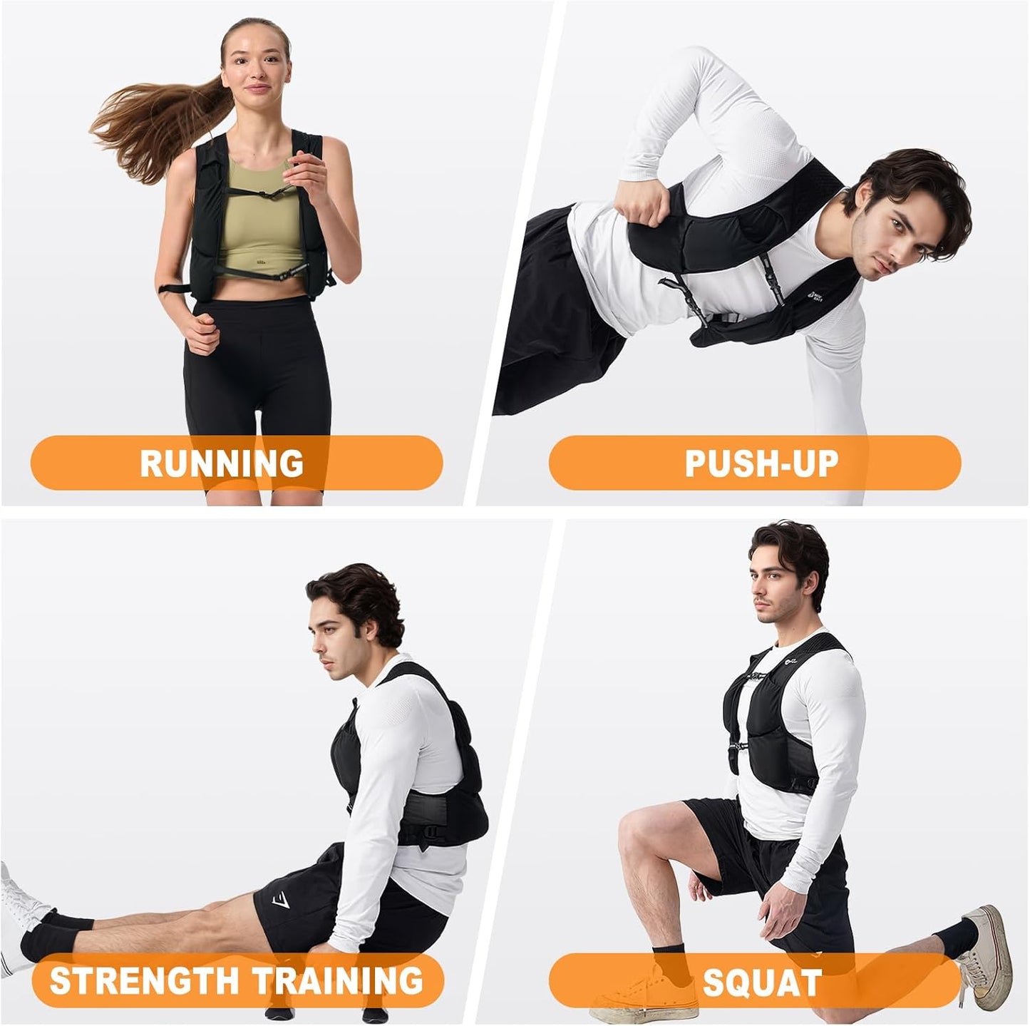 HOTWAVE Weight Vest with Reflective