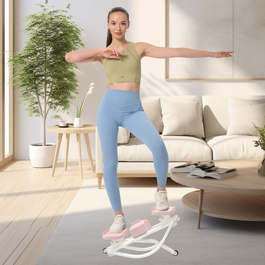 RockStepper - New Generation Aerobic Fitness Equipment with 350lbs Load Capacity for Indoor Outdoor Use No Installation Needed